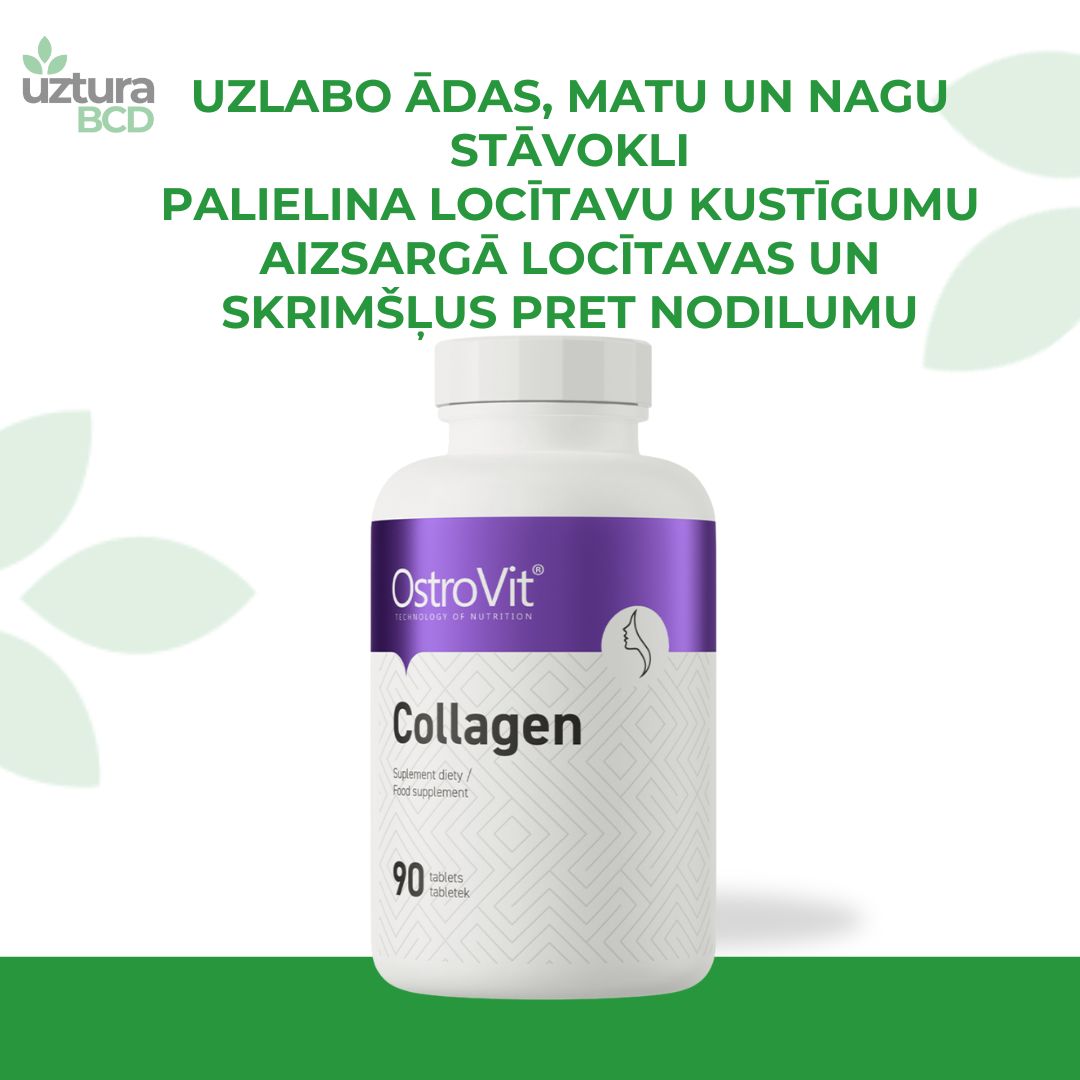 Kolagēns kapsulās no Ostrovit. Dabiska olbaltumviela